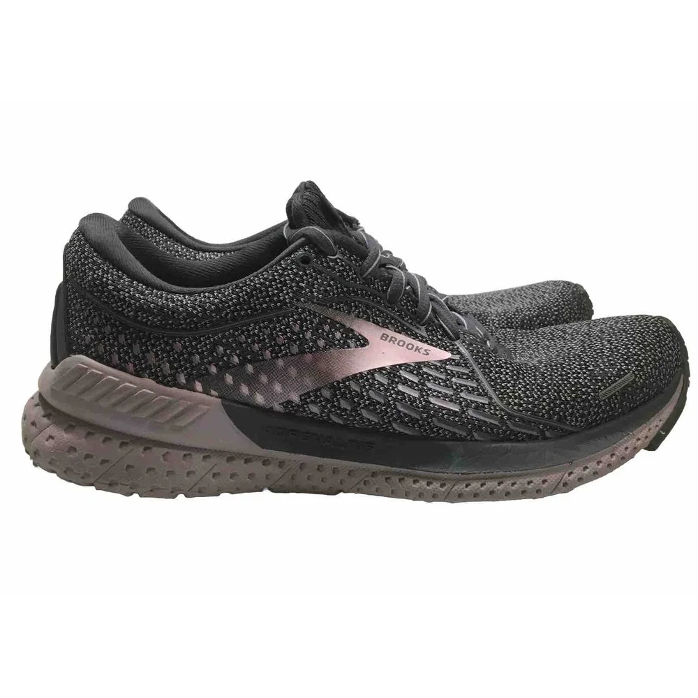Brooks Womens Purple Adrenaline 21 Running Sneaker Shoes US 8 D EU‎ 39